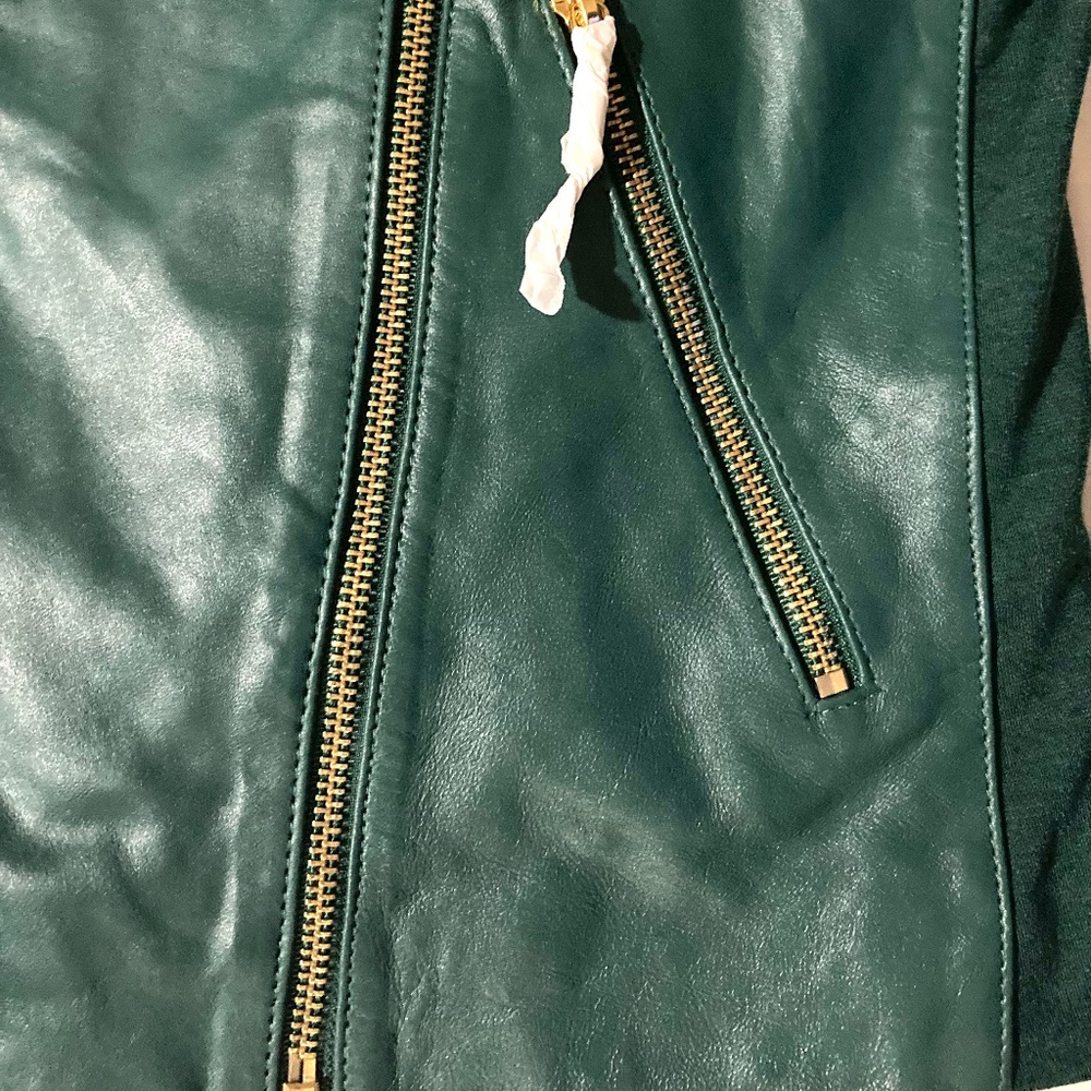 NWT IMAN Leather Jacket - Picture 3 of 16
